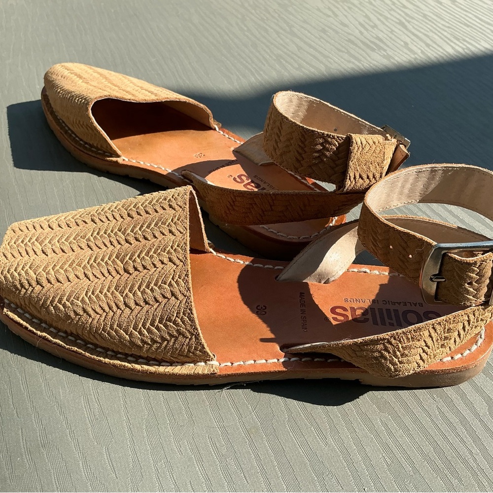 Women's Brown Espadrille Flats